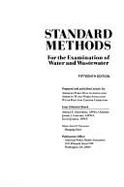 Standard Methods for the Examination of Water and Wastewater