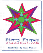 Starry Shapes a Coloring Book for Adults
