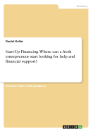 Start-Up Financing. Where Can a Fresh Entrepreneur Start Looking for Help and Financial Support?