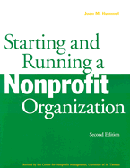 Starting and Running a Nonprofit Organization