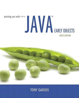 Starting Out with Java: Early Objects Plus Mylab Programming with Pearson Etext -- Access Card Package - Gaddis, Tony