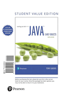 Starting Out with Java: Early Objects