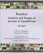 Statics: Analysis and Design of Systems in Equilibrium