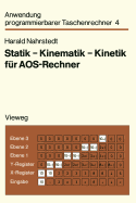 Statik -- Kinematik -- Kinetik Fur Aos-Rechner