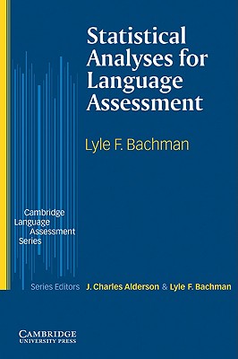 Statistical Analyses for Language Assessment Book - Bachman, Lyle F.