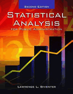 Statistical Analysis for Public Administration - Giventer, Lawrence L