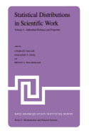 Statistical Distributions in Scientific Work: Volume 5 -- Inferential Problems and Properties