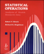 Statistical Operations: Analysis of Health Research Data