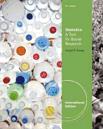 Statistics: A Tool for Social Research, International Edition
