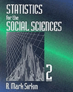Statistics for the Social Sciences