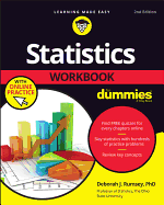Statistics Workbook for Dummies with Online Practice
