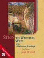 Steps to Writing Well with Additional Readings