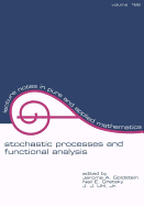 Stochastic Processes and Functional Analysis: In Celebration of M.M. Rao's 65th Birthday
