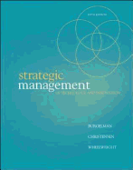 Strategic Management of Technology and Innovation