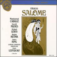 Strauss: Salome - David Kelly (bass); David Lennox (tenor); Dennis Wicks (bass); Elizabeth Bainbridge (vocals); George MacPherson (bass); Gwyn Griffiths (tenor); James King (tenor); John Brecknock (tenor); Julia Hamari (mezzo-soprano); Kenneth MacDonald (tenor)