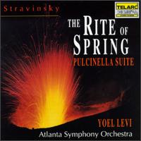 Stravinksy: The Rite of Spring; Pulcinella Suite - Atlanta Symphony Orchestra; Yoel Levi (conductor)