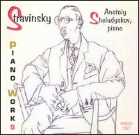 Stravinsky: Piano Works - Anatoly Sheludyakov (piano)