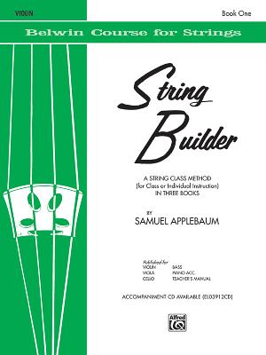 String Builder, Bk 1: A String Class Method (for Class or Individual Instruction) - Violin - Applebaum, Samuel