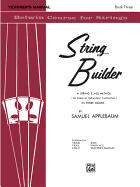 String Builder, Bk 3: A String Class Method (for Class or Individual Instruction) - Teacher's Manual