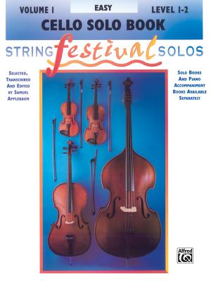 String Festival Solos, Vol 1: Cello Solo - Applebaum, Samuel (Editor)