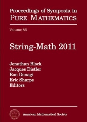 String-Math 2011 - Block, Jonathan