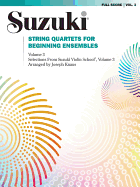 String Quartets for Beginning Ensembles, Vol 3