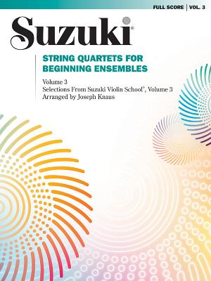 String Quartets for Beginning Ensembles, Vol 3 - Knaus, Joseph