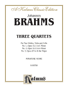 String Quartets Op. 51, Nos. 1 & 2, Op. 67: Miniature Score, Miniature Score