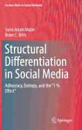 Structural Differentiation in Social Media: Adhocracy, Entropy, and the 1 % Effect