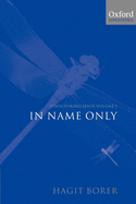 Structuring Sense: Volume I: In Name Only