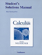 Student Solutions Manual for Calculus for Biology and Medicine