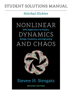 Student Solutions Manual for Nonlinear Dynamics and Chaos, 2nd Edition