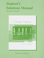 Student's Solutions Manual for College Algebra
