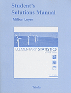 Student's Solutions Manual for Elementary Statistics