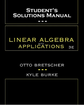 Student's Solutions Manual - Bretscher, Otto