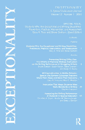 Students Who Are Exceptional and Writing Disabilities: Prevention, Practice, Intervention, and Assessment:a Special Issue of exceptionality