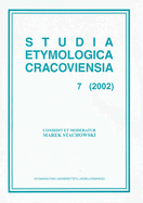 Studia Etymologica Cracoviensia