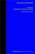Studies in Combinatorics - Rota, Gian-Carlo (Editor)