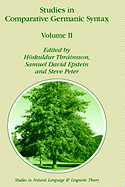 Studies in Comparative Germanic Syntax: Volume II