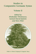 Studies in Comparative Germanic Syntax: Volume II