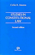 Studies in Constitutional Law - Munro, Colin R