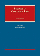 Studies in Contract Law