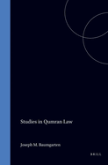 Studies in Qumran law