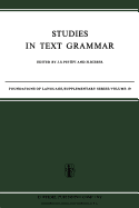Studies in text grammar