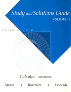 Study and Solutions Guide for Calculus Volume 2 - Heyd, David E