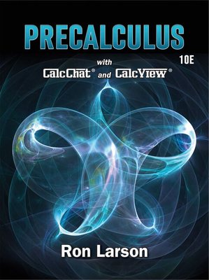 Study Guide with Student Solutions Manual for Larson's Precalculus, 10th - Larson, Ron, Professor