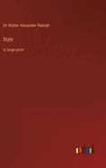 Style: in large print