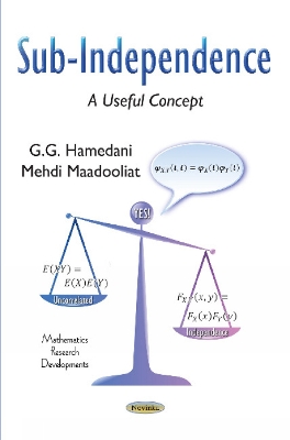 Sub-Independence: A Useful Concept - Hamedani, G G, and Maadooliat, Mehdi
