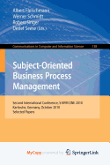 Subject-Oriented Business Process Management