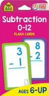 Subtraction 0-12 Flash Cards
